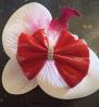 Rouge NL 03 bague pierres argent 5 cms