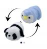Peluche r�versible panda oiseau