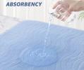 Grandes Aleses bleu et blanche  0,92 x 0,87 machine � laver