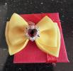 Jaune moyen NL 2 semi rigide coeur 4,5 cms