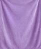Plaid uni parme  100 x 70 tout doux