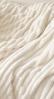 Plaid dominance ivoire 1 m x 1,50 tr�s grand