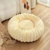 Nid rond beige dor poussin 60 cms de diamtre chien chat