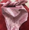Bandanas Rose velours avec etoiles taille unique