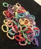 Chouchou multicolore  100 pieces
