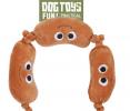 saucisses x 3 un pouic en peluche NOUVEAUTE