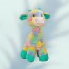 Girafe multicolore toute douce