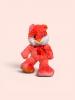Maxi �cureuil corail et rouge 55 cms tout doux