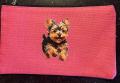 Trousse rose 21.5 cms x 13 avec york