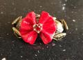 Rouge N� I  c�ur rouge. Strass or 4 cms