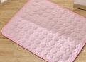Tapis auto rafrachissant rose 60 x 50.  m