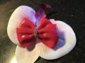 Fuschia NL 11 bague strass argent 5 cms