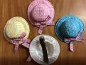 Chapeau pince crocodile 3 coloris