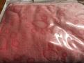 Plaid patte chien 1 m x 0,75 rose