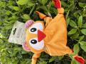 Doudou hibou  bubimex 28x13 NOUVEAU
