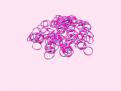Elastiques x 100 pour ts les j bicolore rose et bleu